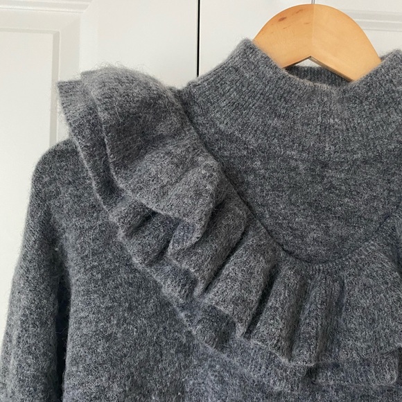 Free people sweater - all of the ruffles - Picture 1 of 6